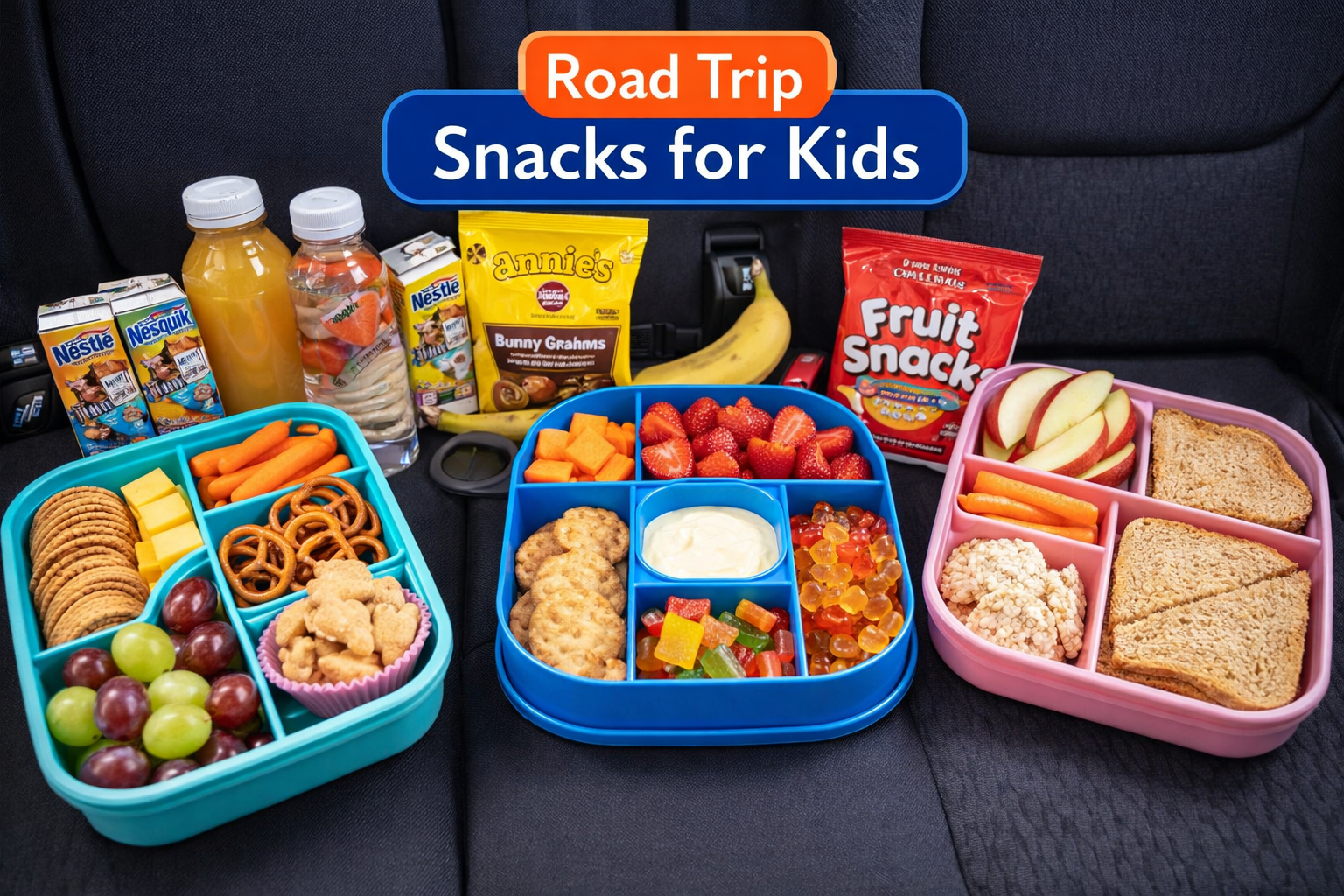 road trip snacks for kids